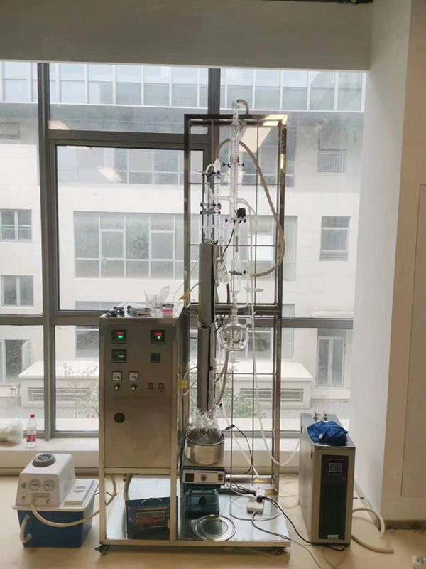 实验室玻璃精馏塔