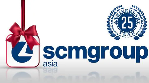 Scm Group Asia celebrates the 25th anniversary! 