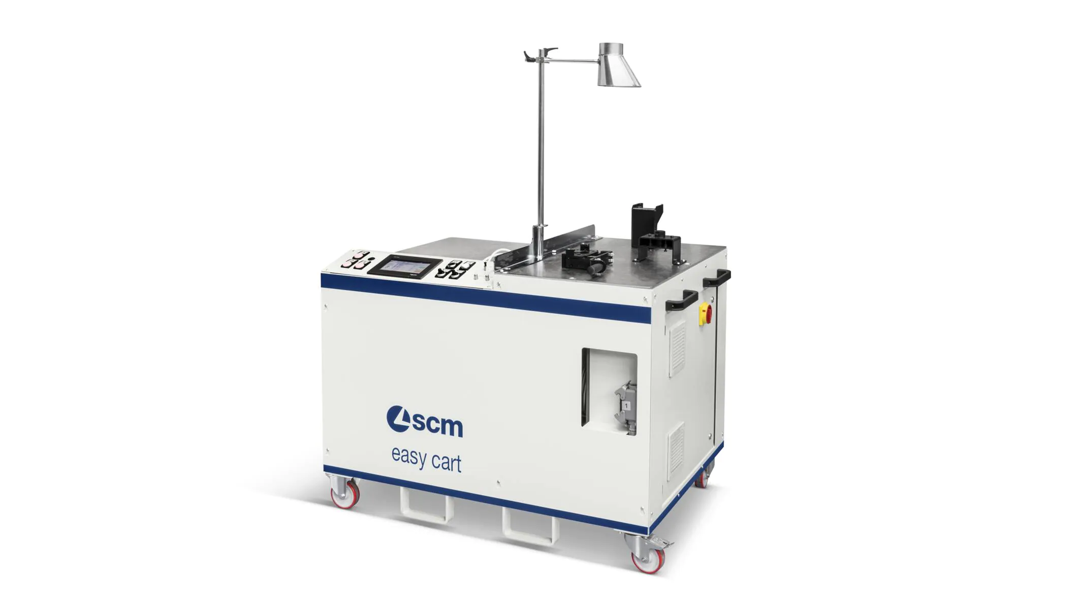 Edge banders, squaring edge banders - Single-sided automatic edge banders - easy cart