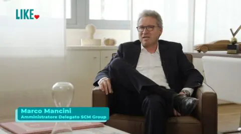 Scm Group among the “Companies of Courage” as reported by the television program “LIKE” (LA7 channel)