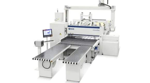 Cross Cutting Beam Saw Crossflex Gabbiani CFX - SCM Group