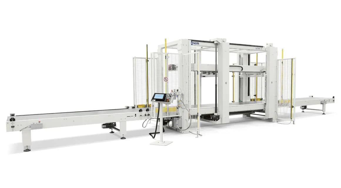 Through-Feed Electro Mechanical Cabinet Clamp Action TF - SCM Group