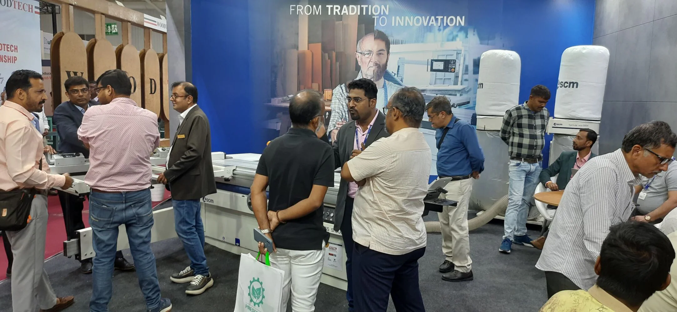 Outstanding success for SCM at IndiaWood 