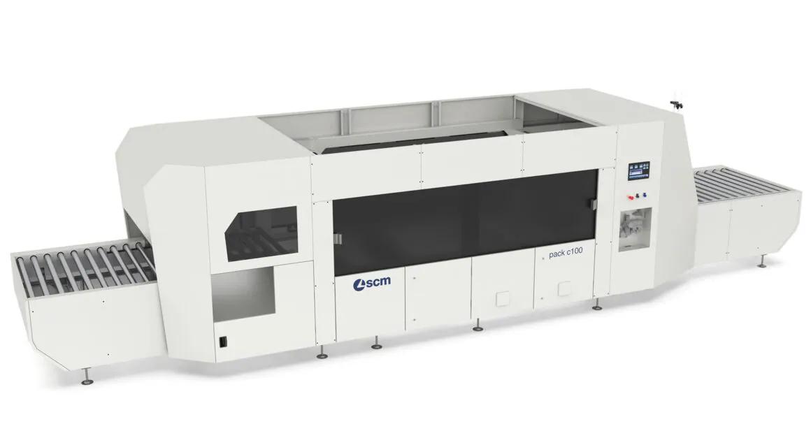 Packaging system Die-Cutted Cardboard Foil Pack C 100 - SCM Group