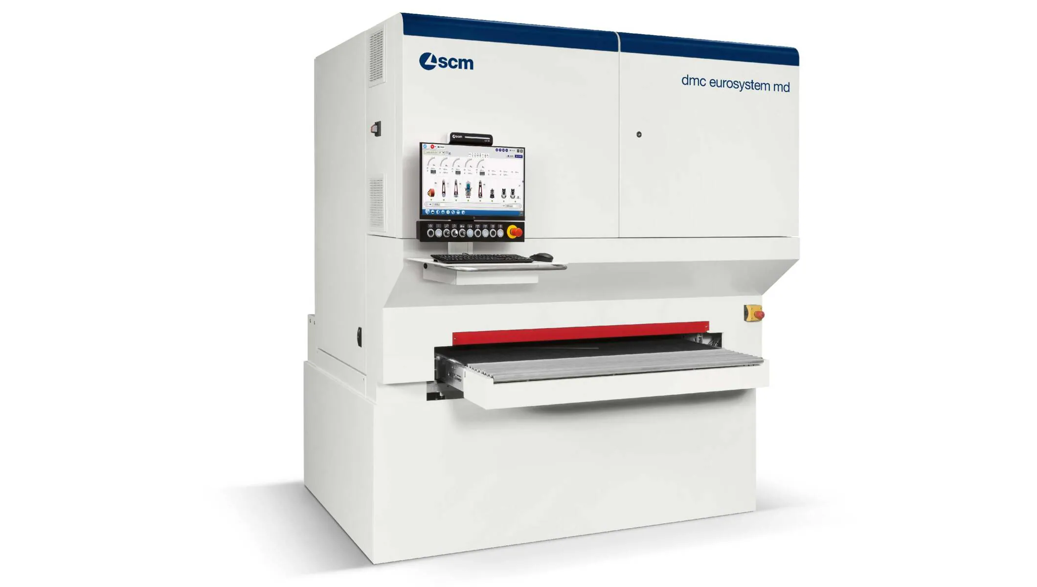 Wide belt sanders - Deburring and satin finishing machines for metal - dmc eurosystem md