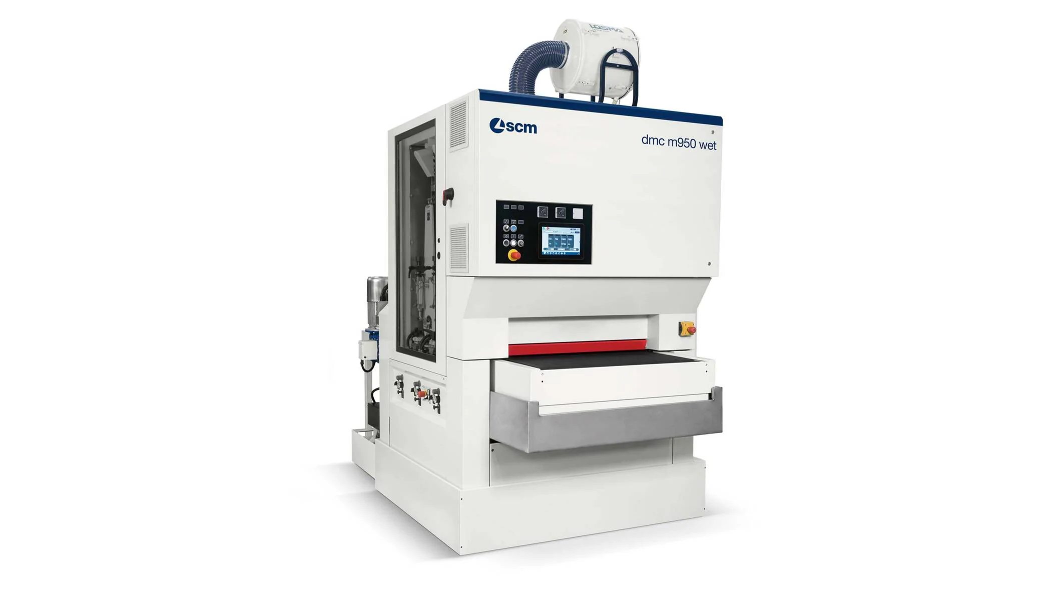 Wide belt sanders - Deburring and satin finishing machines for metal - dmc m950 wet