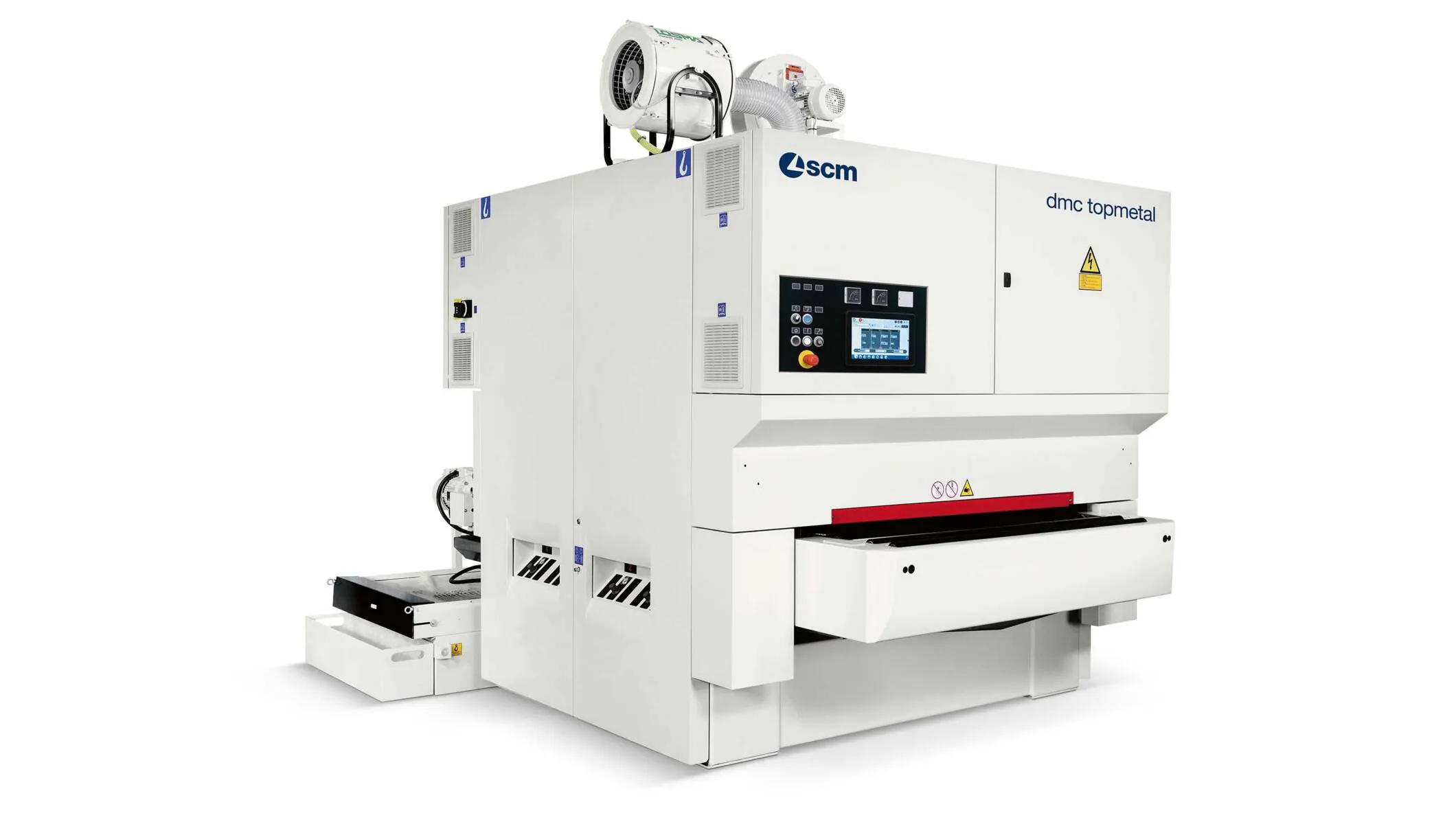 Wide belt sanders - Deburring and satin finishing machines for metal - dmc topmetal