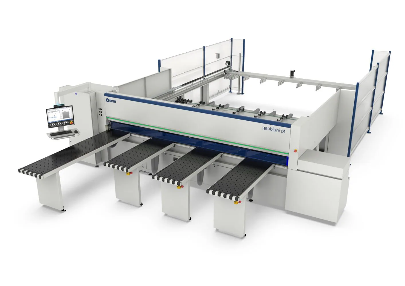  New “gabbiani p / pt” panel saws: full control of the production process 