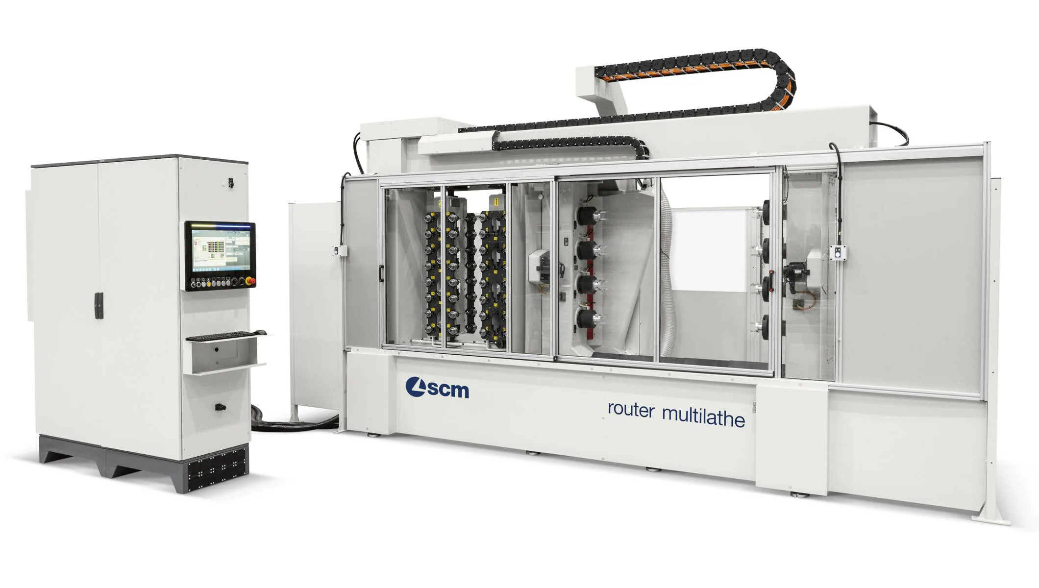 CNC Machining Centres - CNC machining centres for solid wood elements - router multilathe