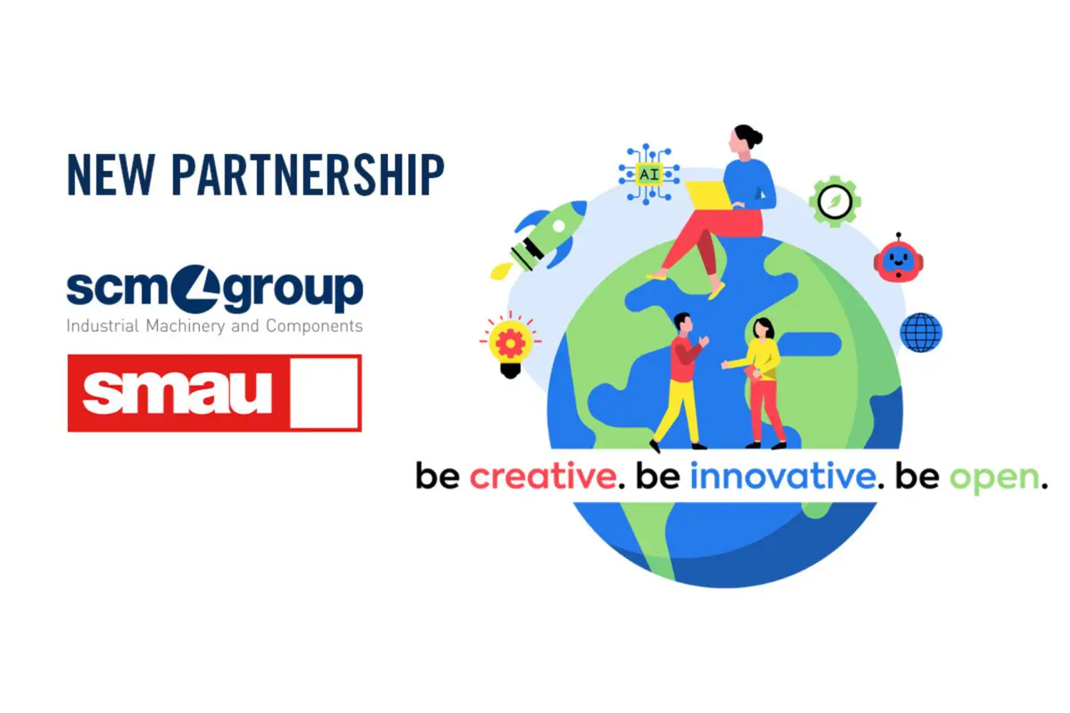 Scm Group Joins SMAU's Open Innovation Club