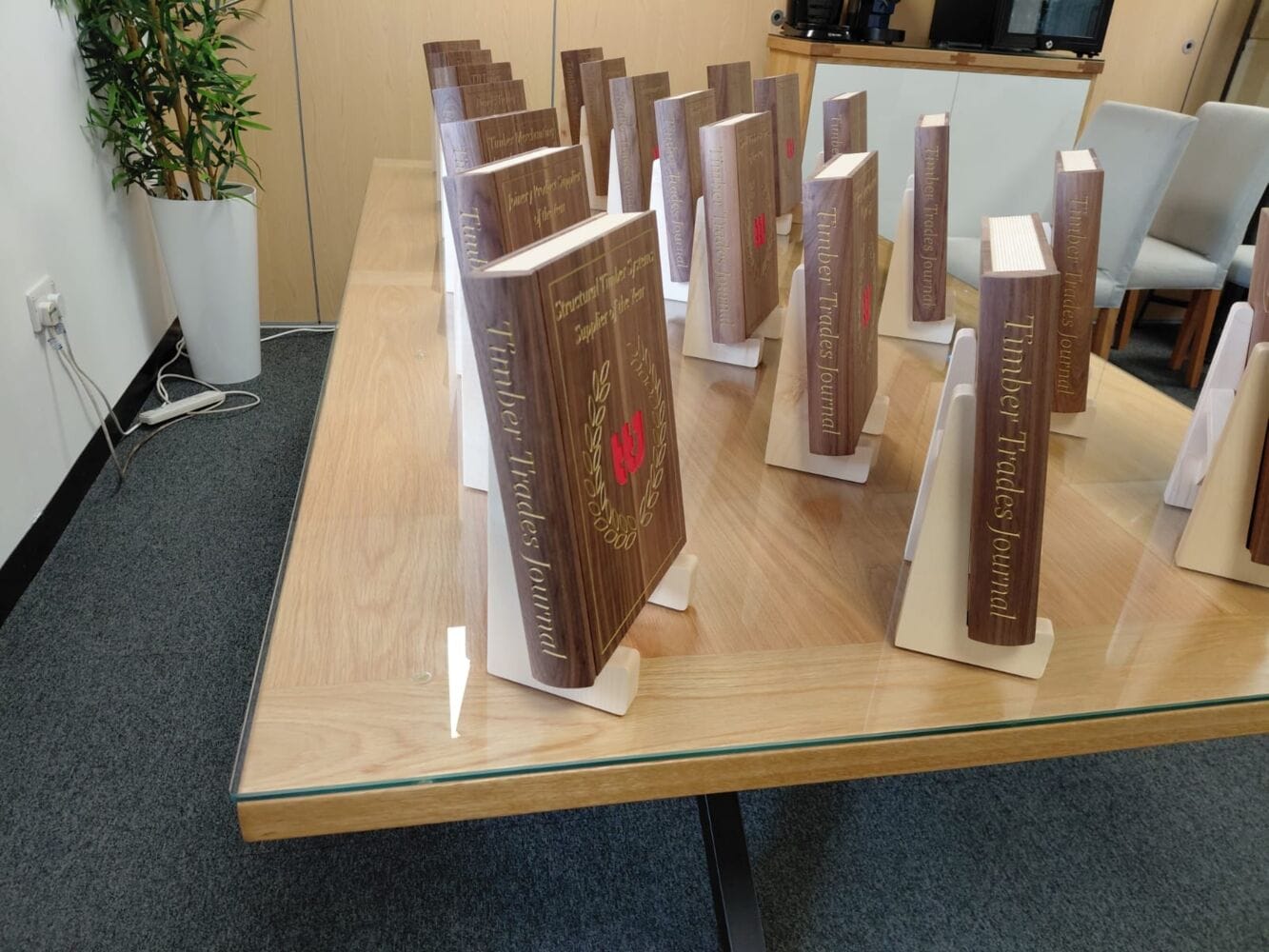 SCM technology at the heart of the new TTJ Awards trophies