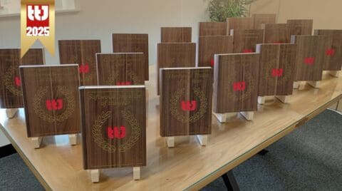 SCM technology at the heart of the new TTJ Awards trophies