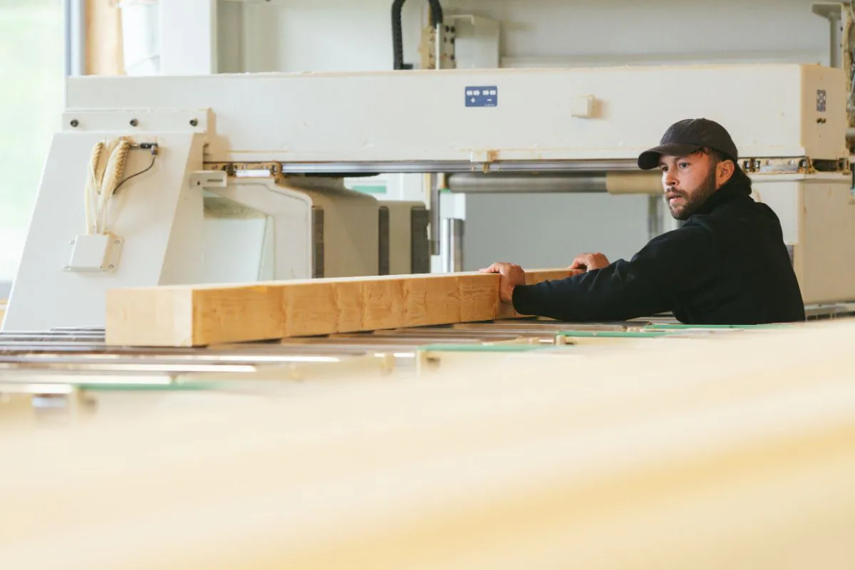 SCM Timber Construction Day at customer Tesarstvo Kastrevec