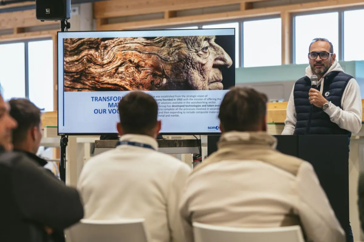 SCM Timber Construction Day at customer Tesarstvo Kastrevec