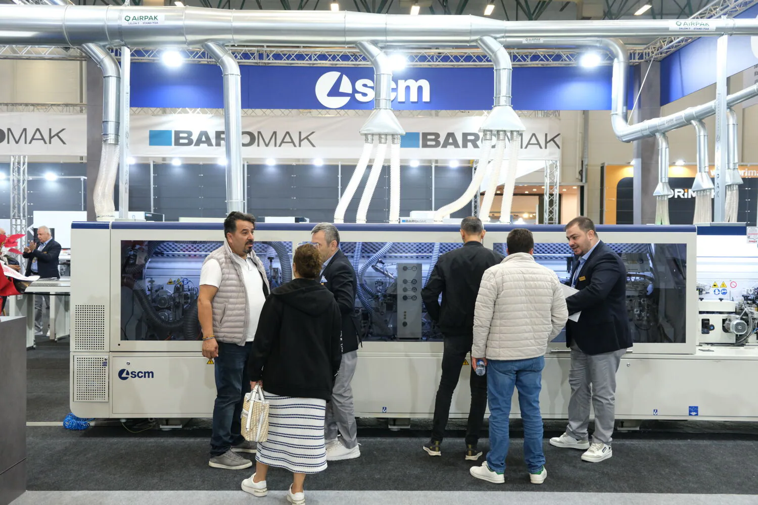 SCM at WoodTech 2025: high-end technologies and strong customer engagement in Istanbul