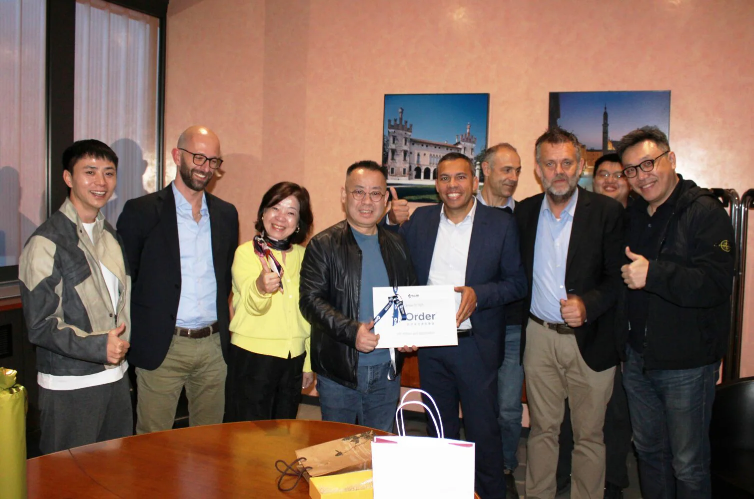 Taiwan Order Furniture chooses SCM for a new high-efficiency edge banding line