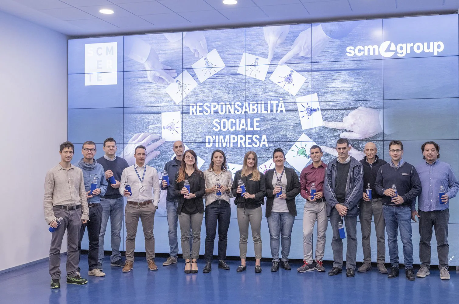 Corporate Social Responsibility Action for more than 3,000 employees throughout Italy
