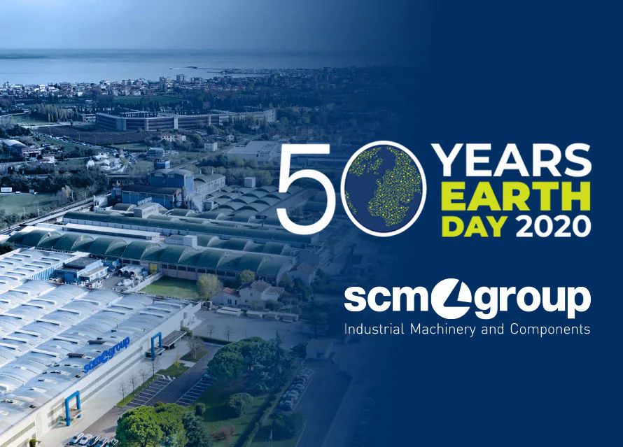 Earth Day 2020: Scm Group for sustainable innovation