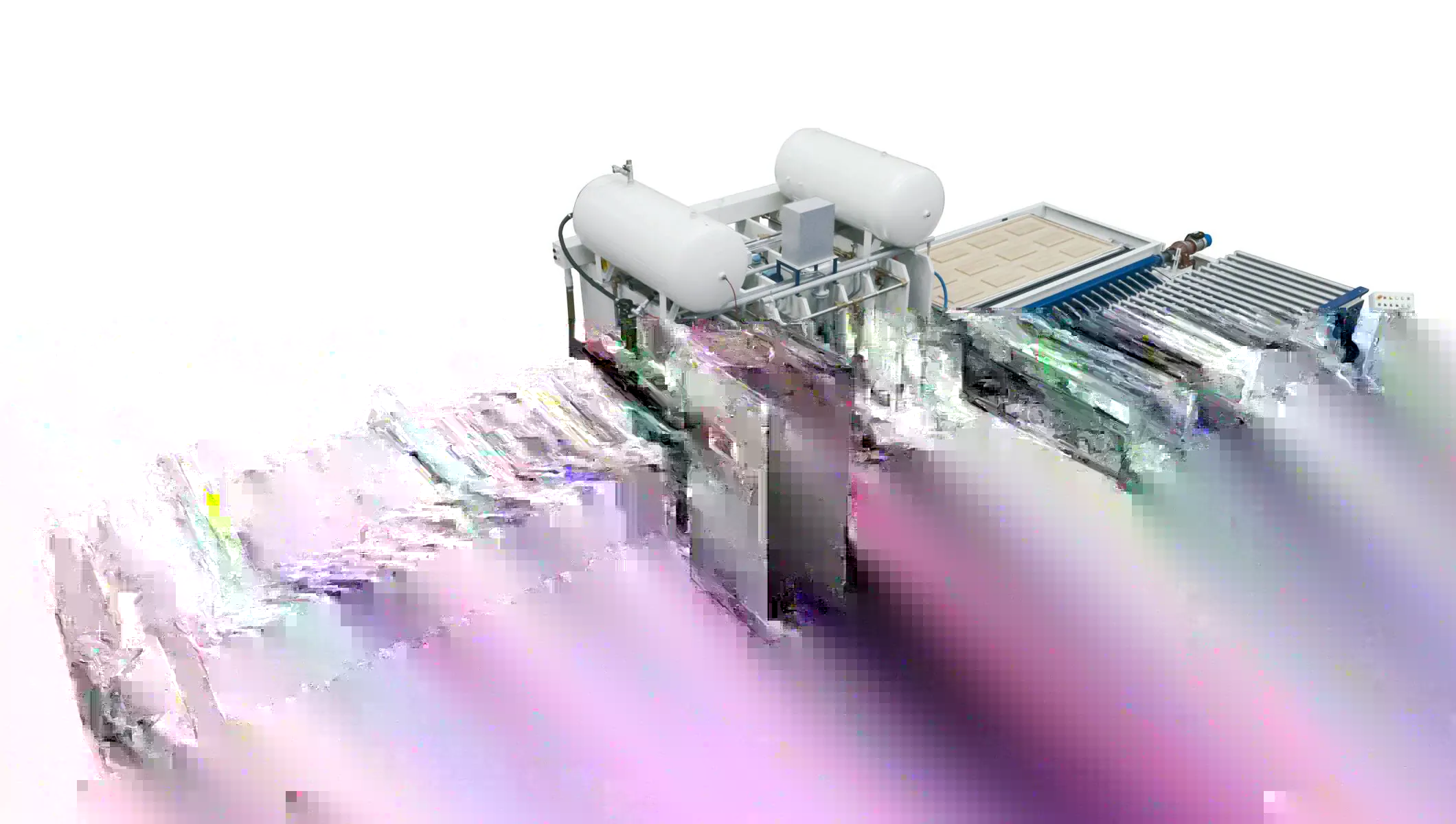 Presse - Presse per laminazione 3D - sergiani 3d form hp